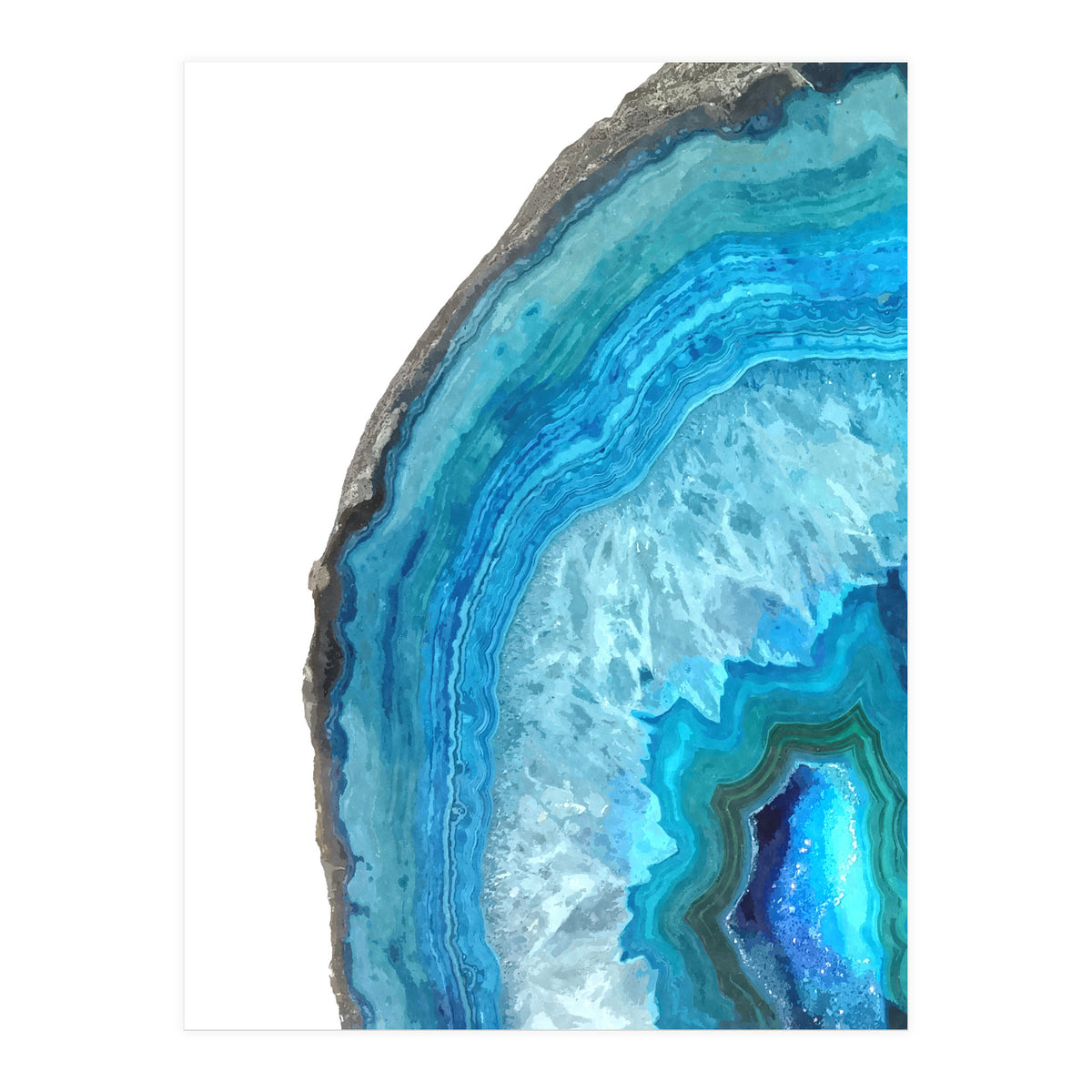 Blue Agate (Print Only)