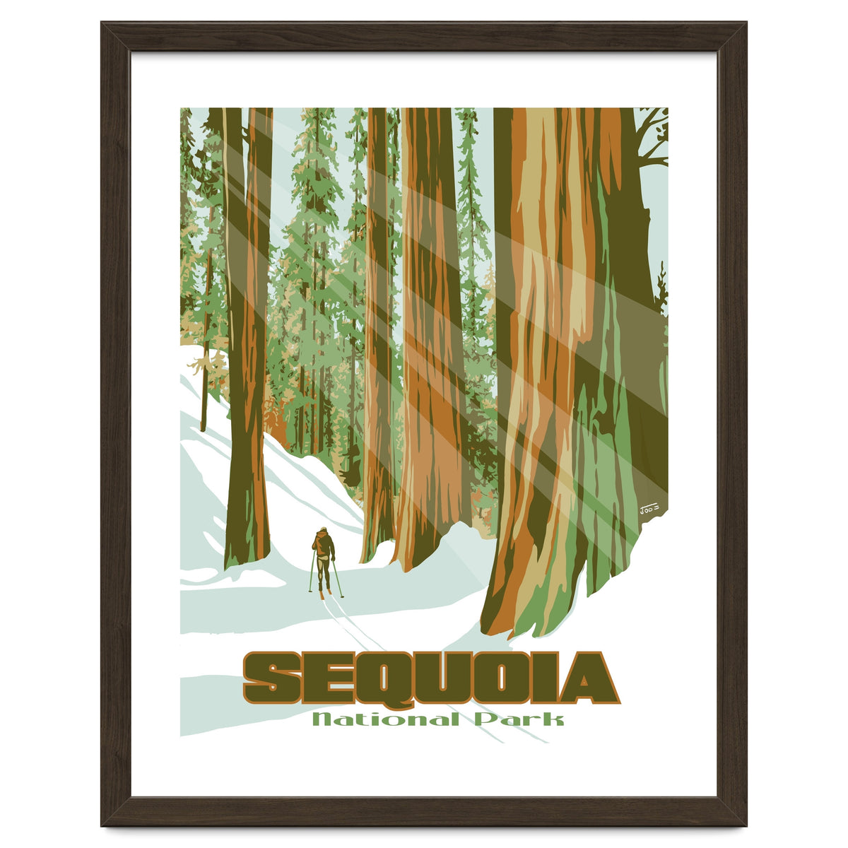 Sequoia National Park Poster