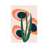 Abstract Mid Century Modern Scandinavian Leaf II (Print Only) thumbnail