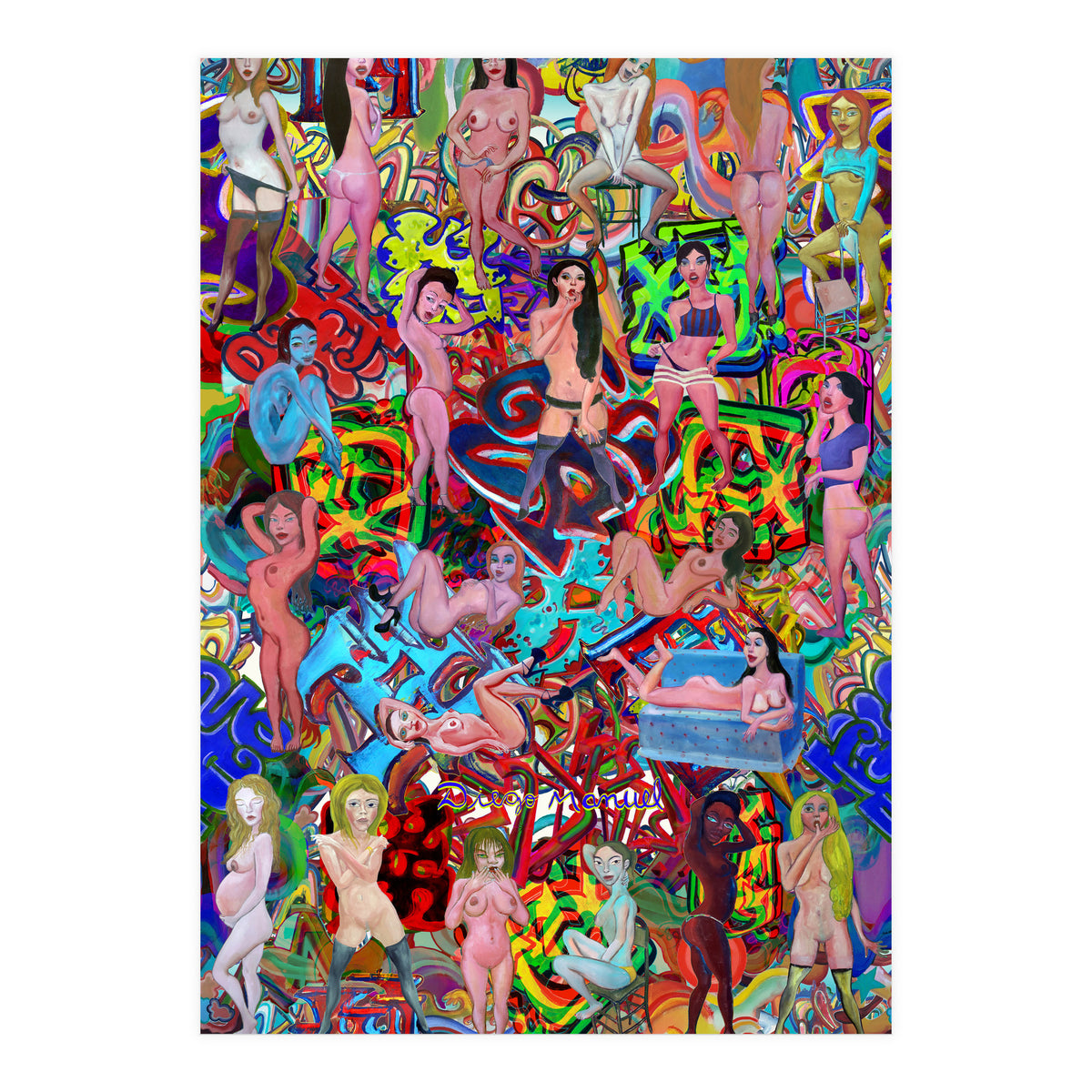 Chicas 3d 11 (Print Only)