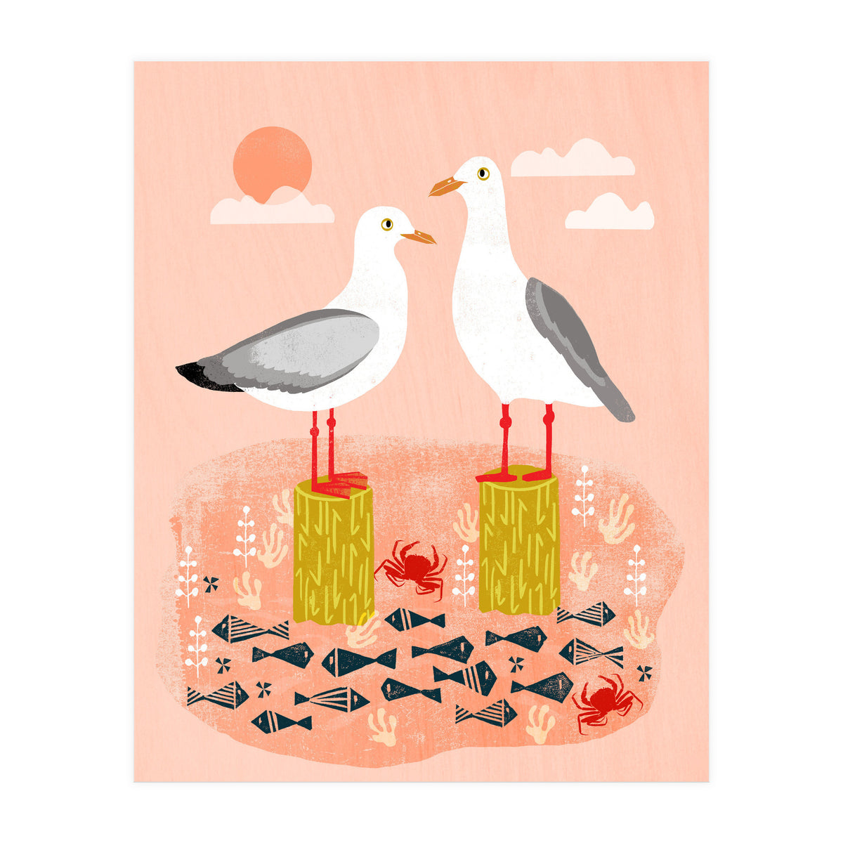 Seagulls (Print Only)