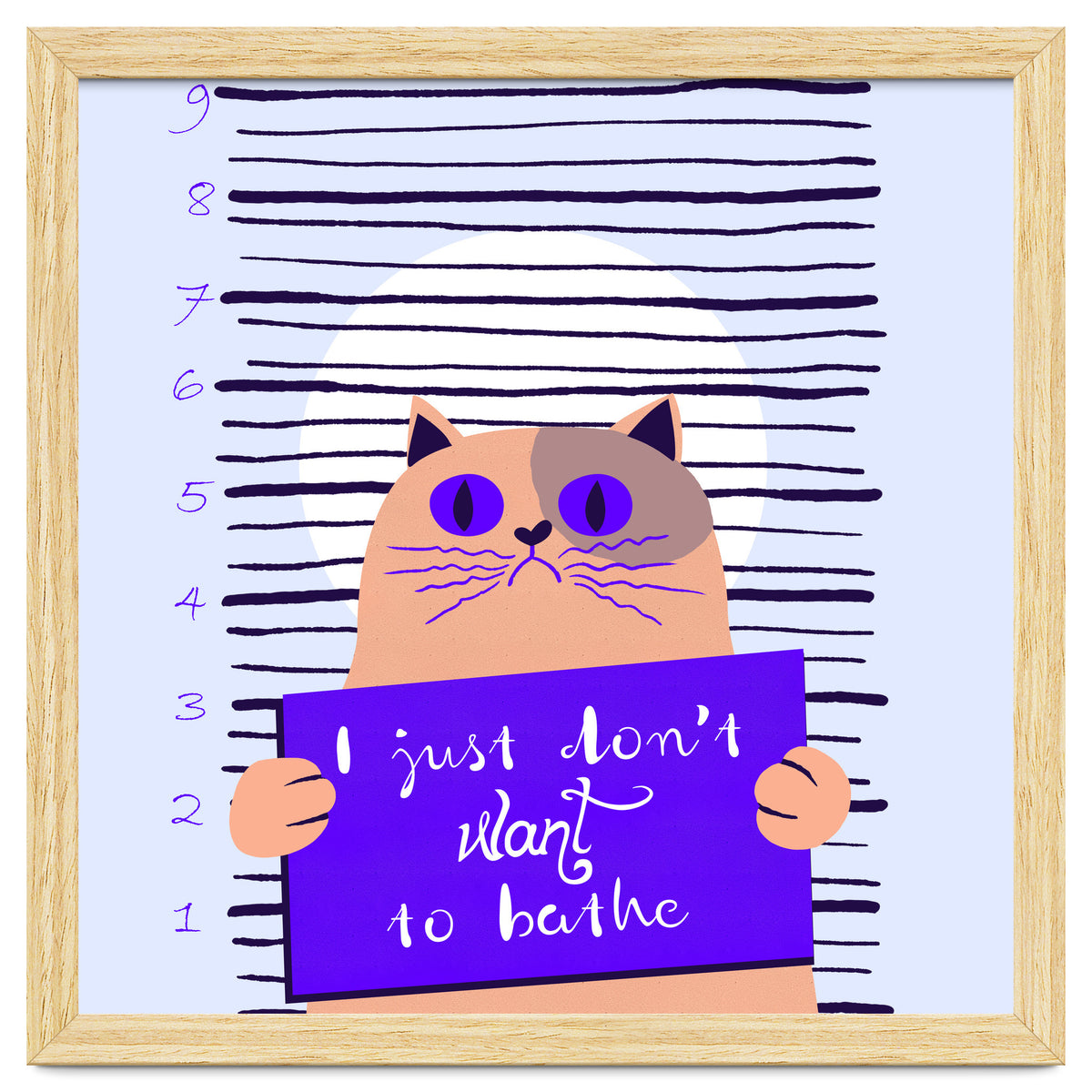 I just don't want to bathe