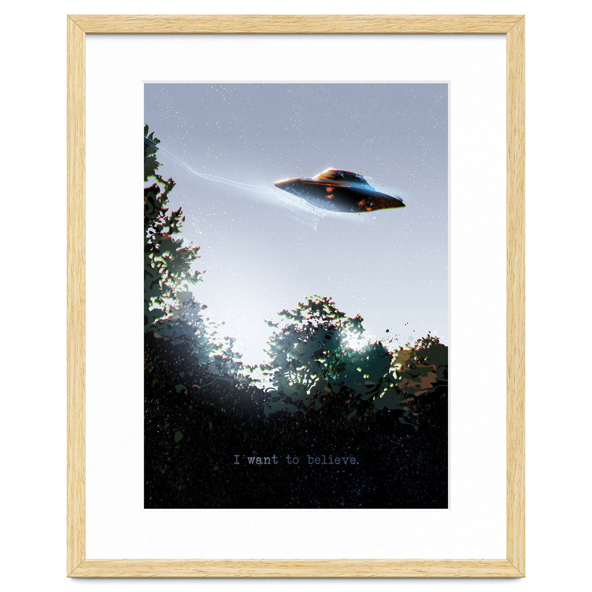 I Want To Believe Displate