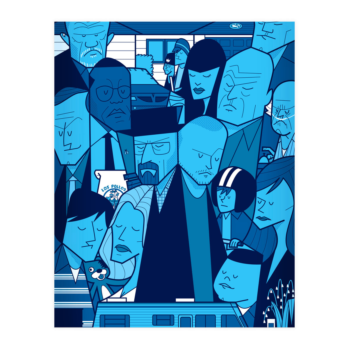 Breaking Bad Blue (Print Only)