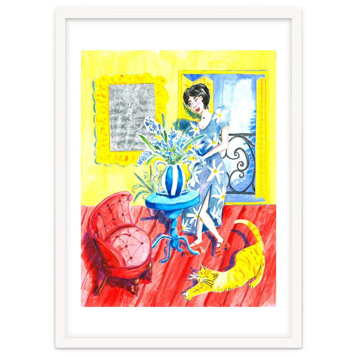 Fanny In The Living Room