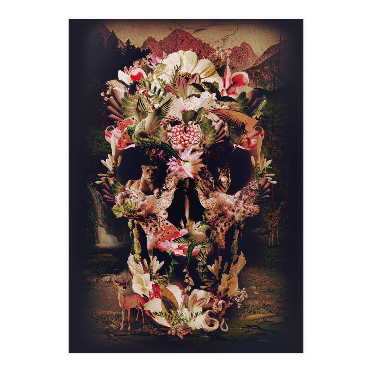 Jungle Skull (Print Only)