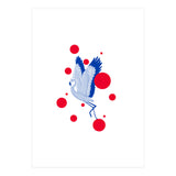 blue flamingo (Print Only) thumbnail