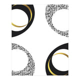 Black & White Abstract No. 7 | gold (Print Only) thumbnail