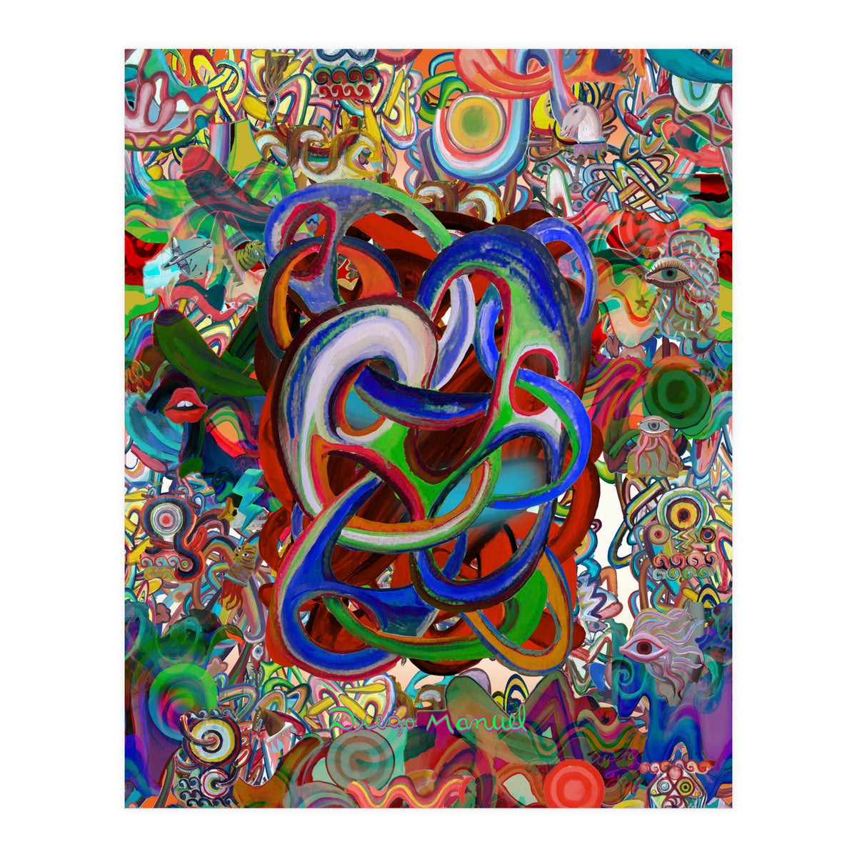 Graffitis 2021 Tapiz (Print Only)