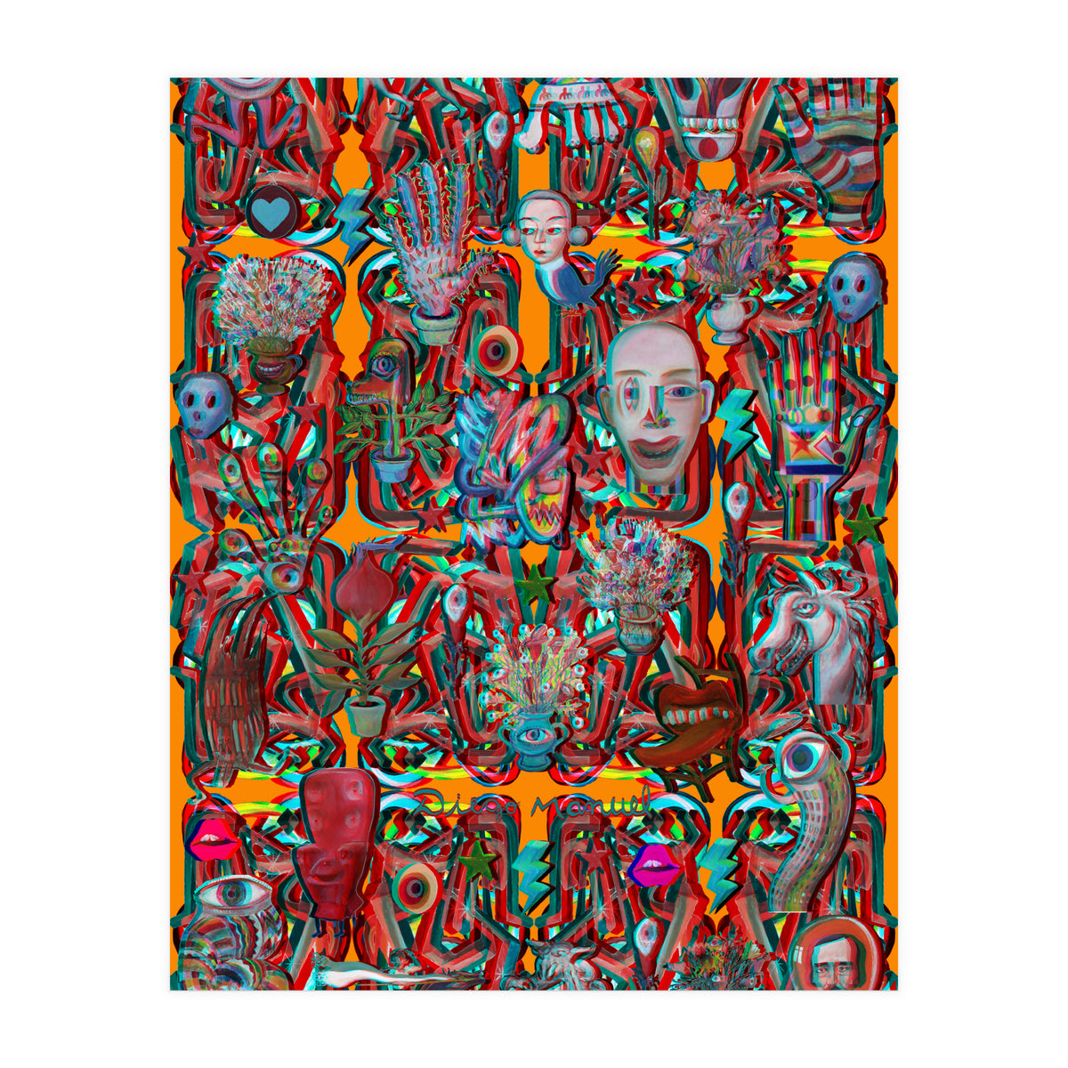 Formas 14 34 3d And Pop 2 (Print Only)