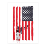 Little Girl And Wolves (Print Only) thumbnail