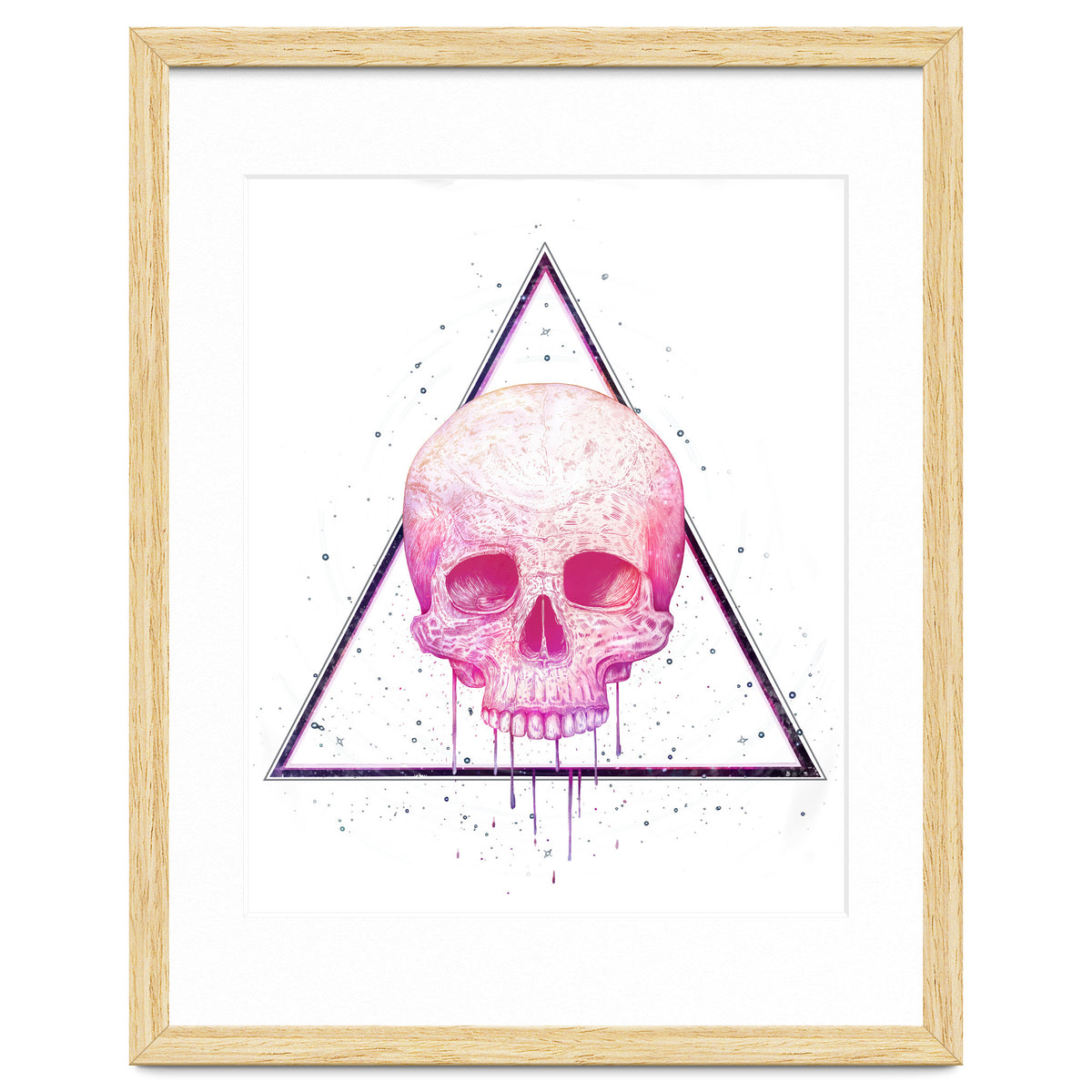 Skull In Triangle