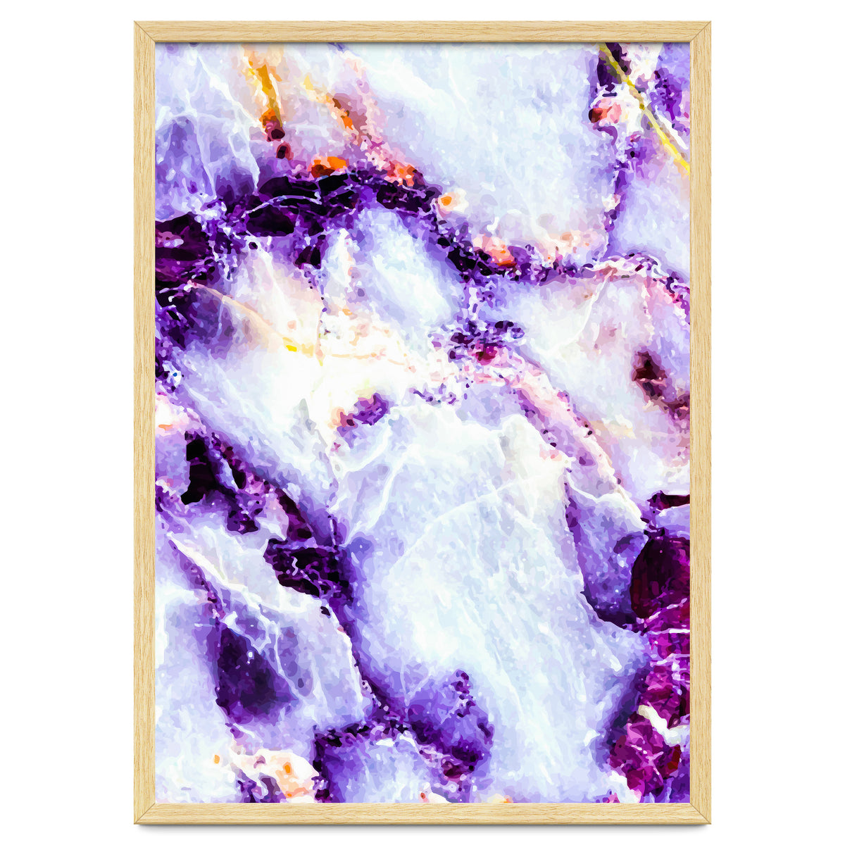 Purple marbling I