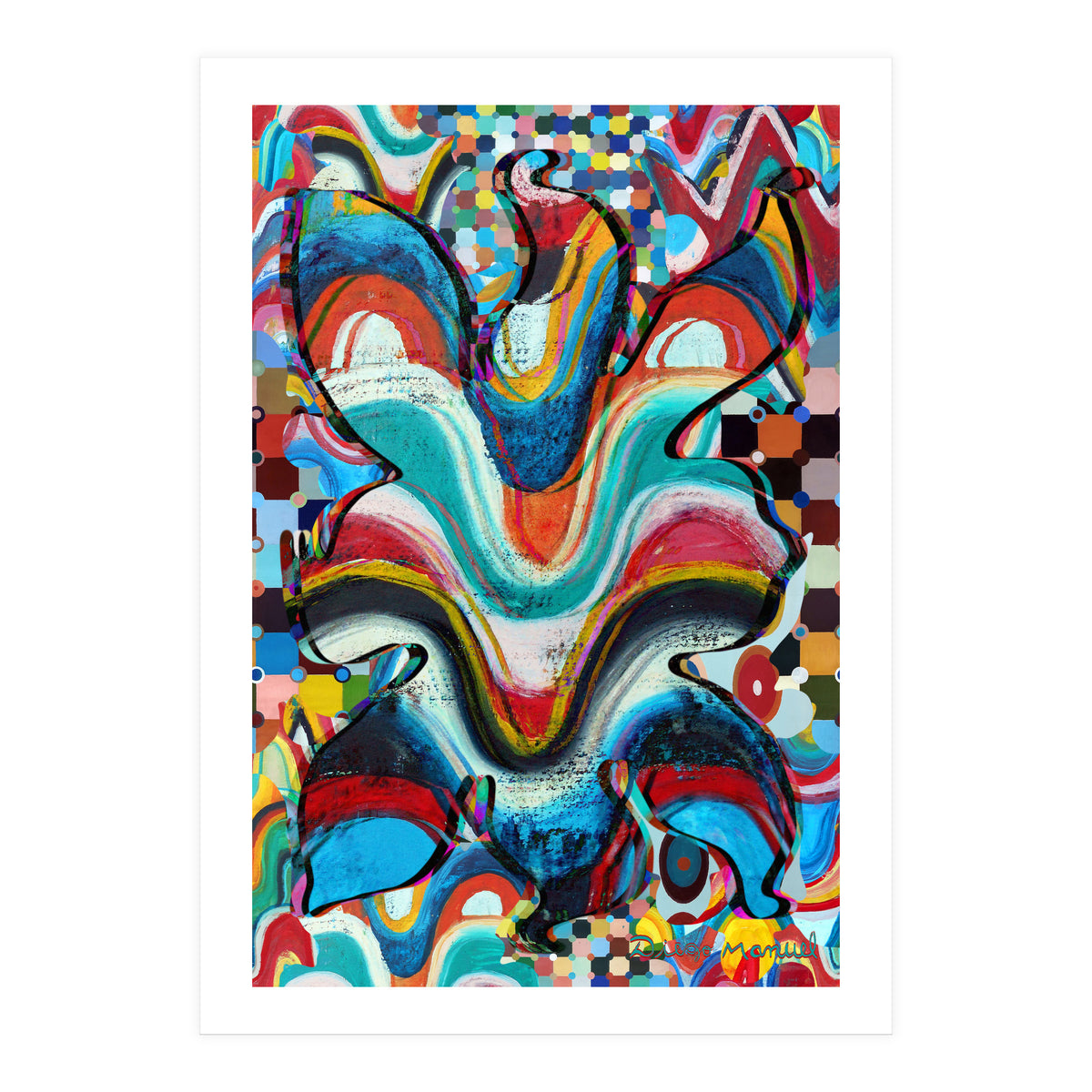 Pop Abstract 2023 Tapiz 81 (Print Only)