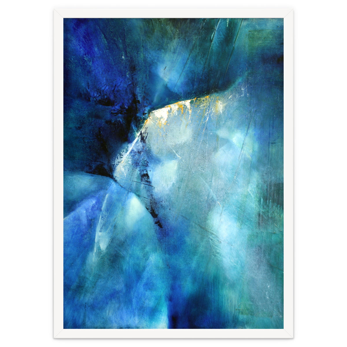 Komposition In Blau - blue composition