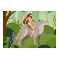 Riding My Wolf (Print Only)