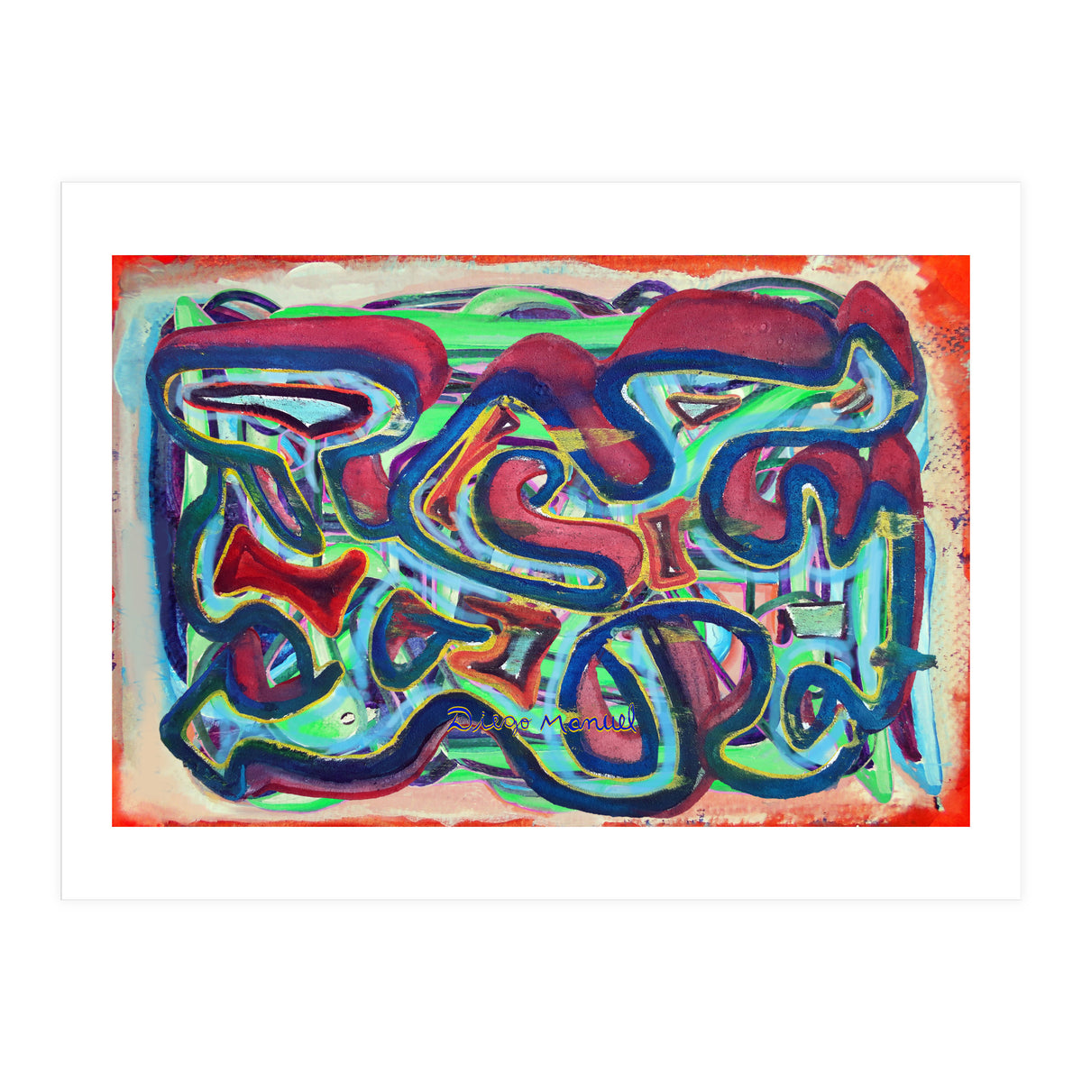 Graffiti Digital 2022 911 (Print Only)