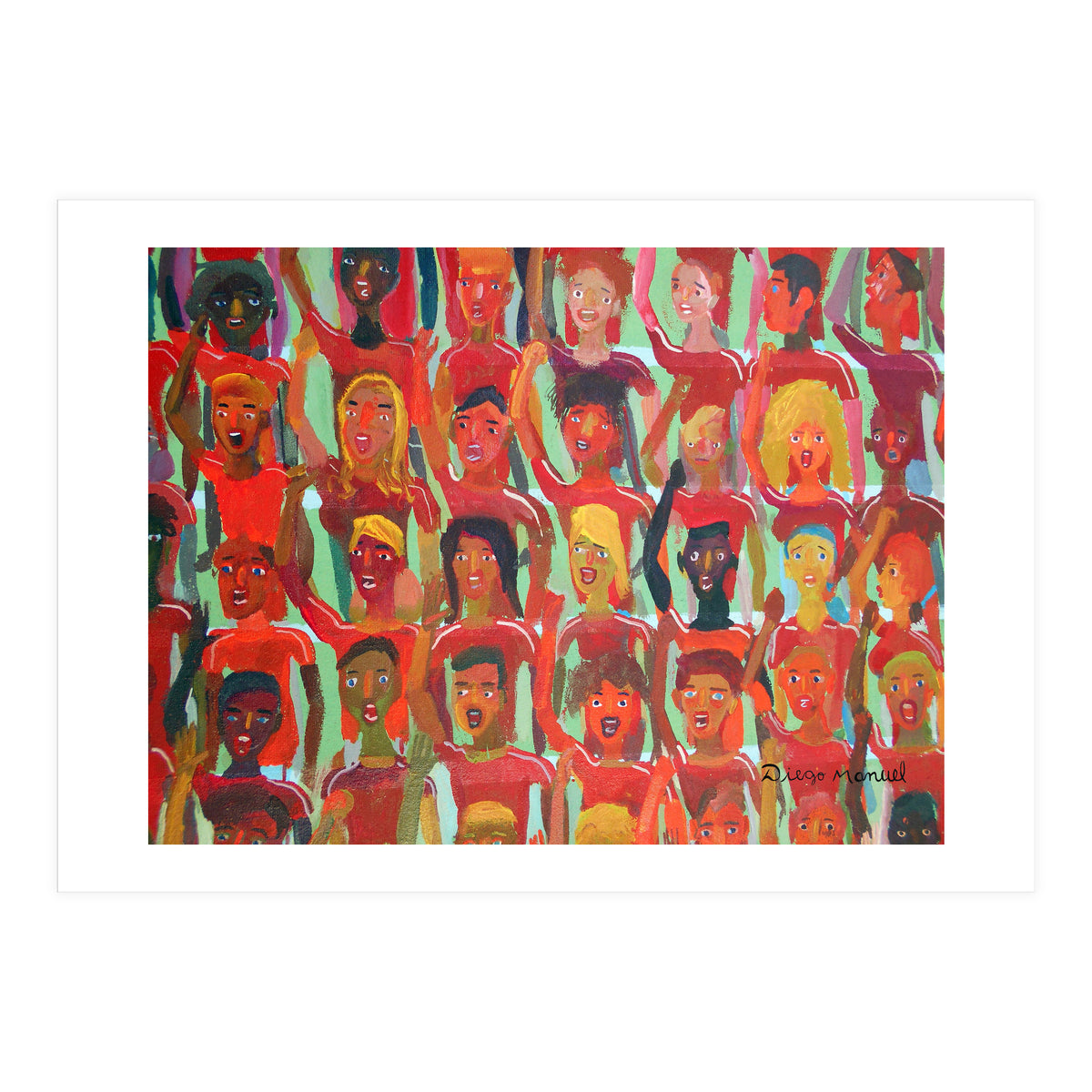 Hichada Roja Detalle 3 (Print Only)