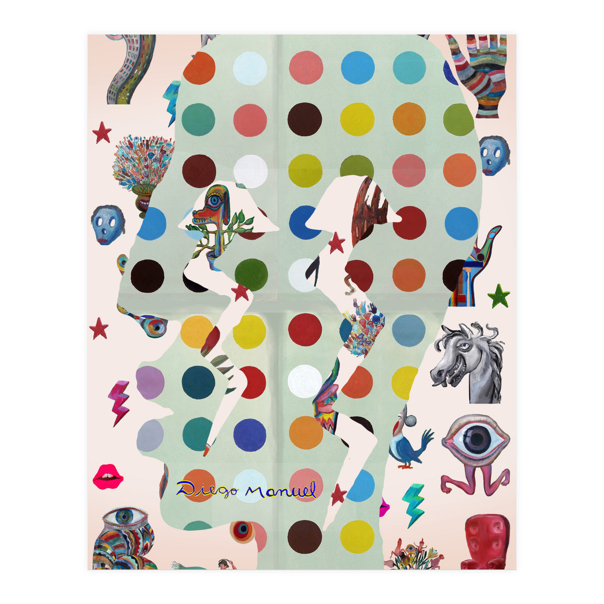 Perfil Con Rayos B 8 (Print Only)