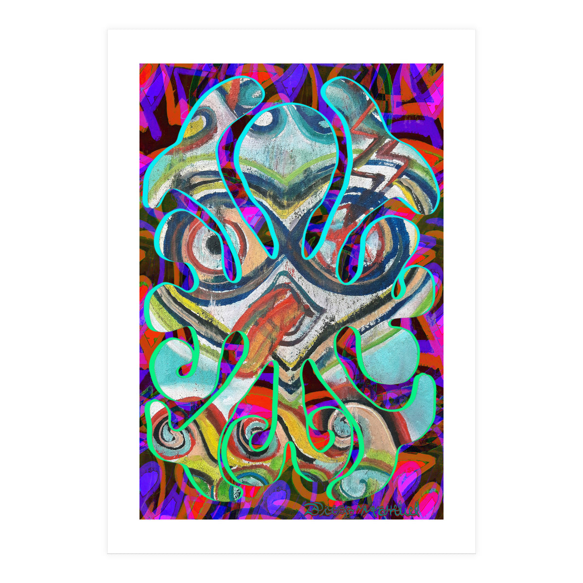 Pop Abstract 2023 Tapiz 56 (Print Only)