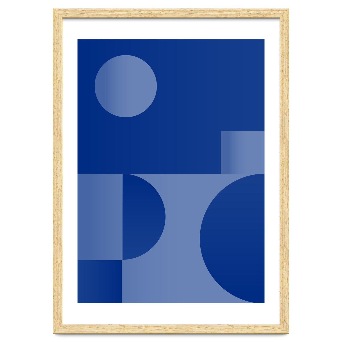 Midnight sea dreams | abstract modern