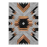 Urban Tribal Pattern No.6 - Aztec - Concrete and Wood (Print Only) thumbnail