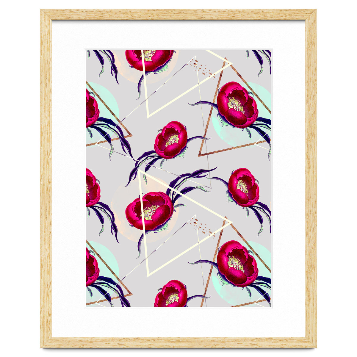 Flowery blooming with geometric II