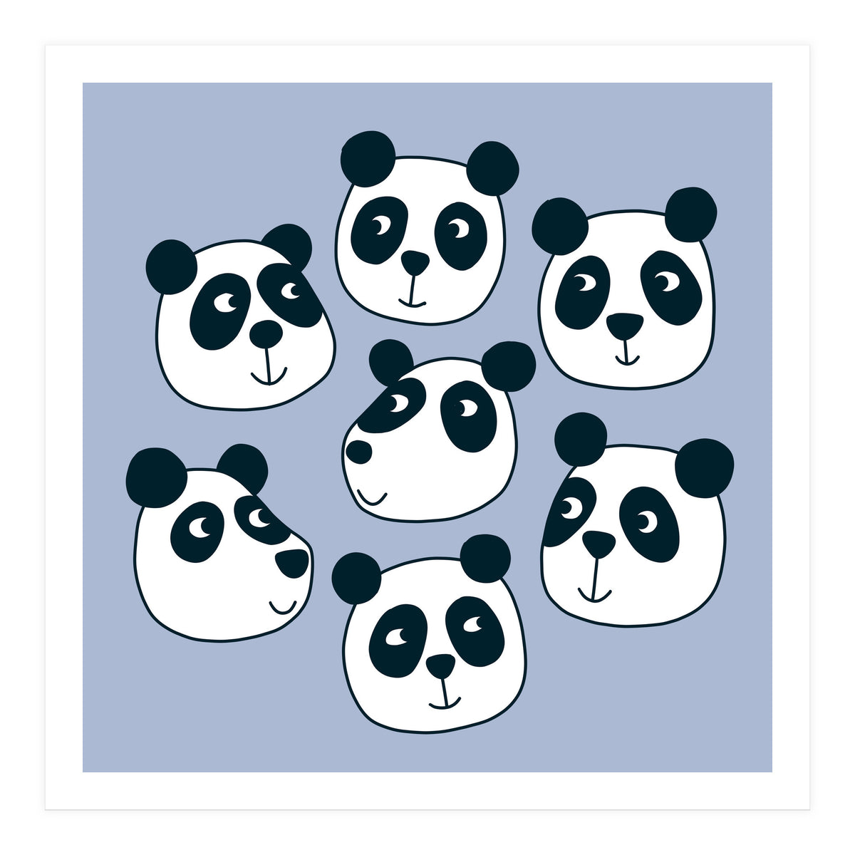 Particularly Pleasant Pandas (Print Only)