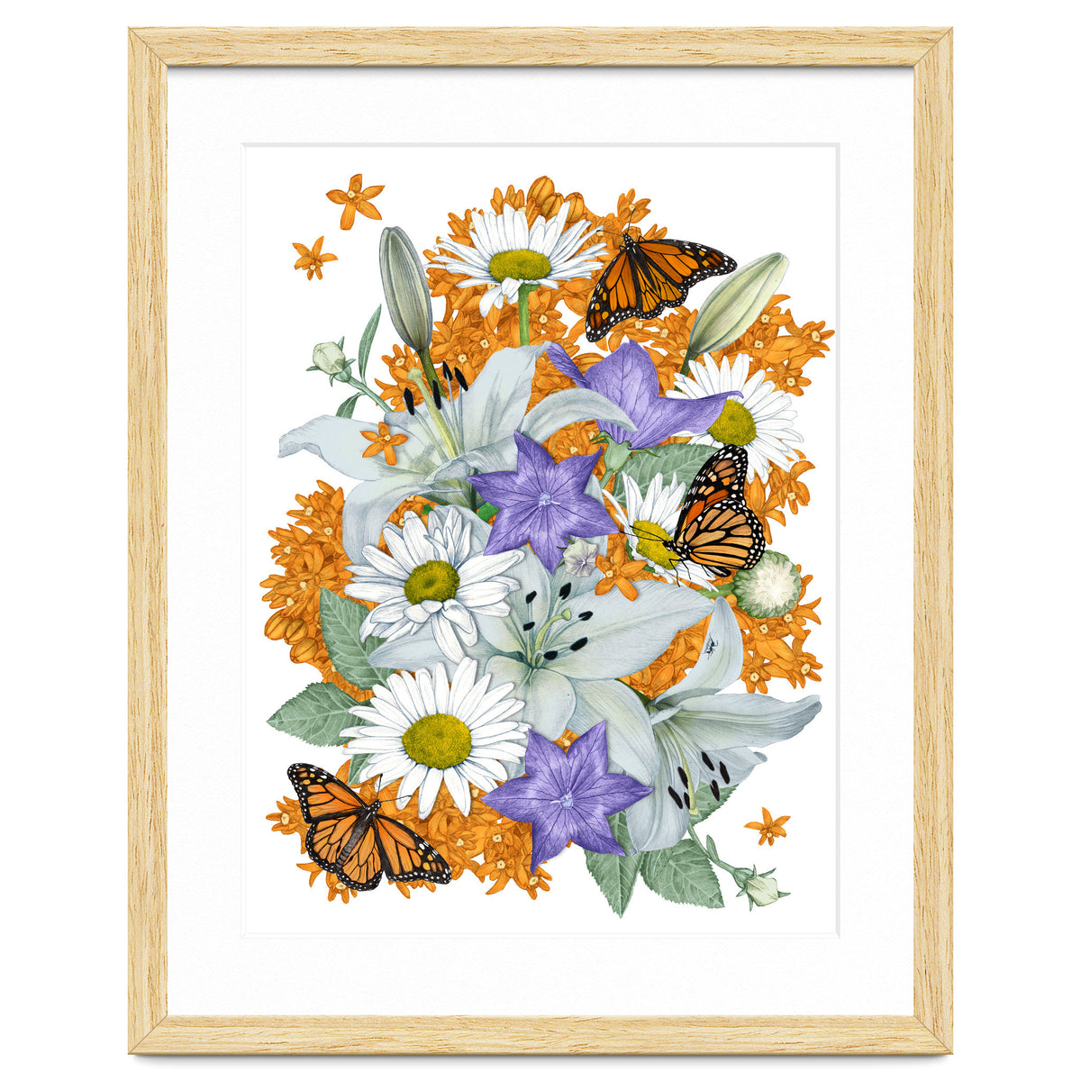 Lillies and Monarchs