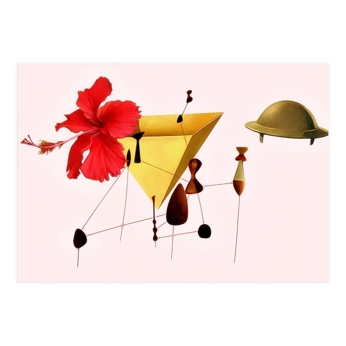 Golden Abstract (Print Only)