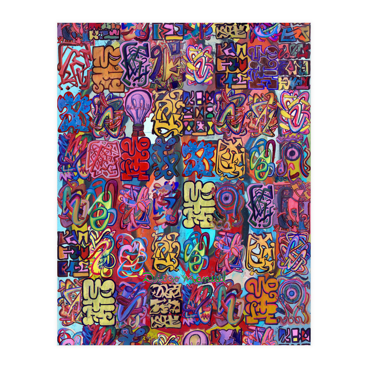 Graffiti Digital 2022 345 (Print Only)