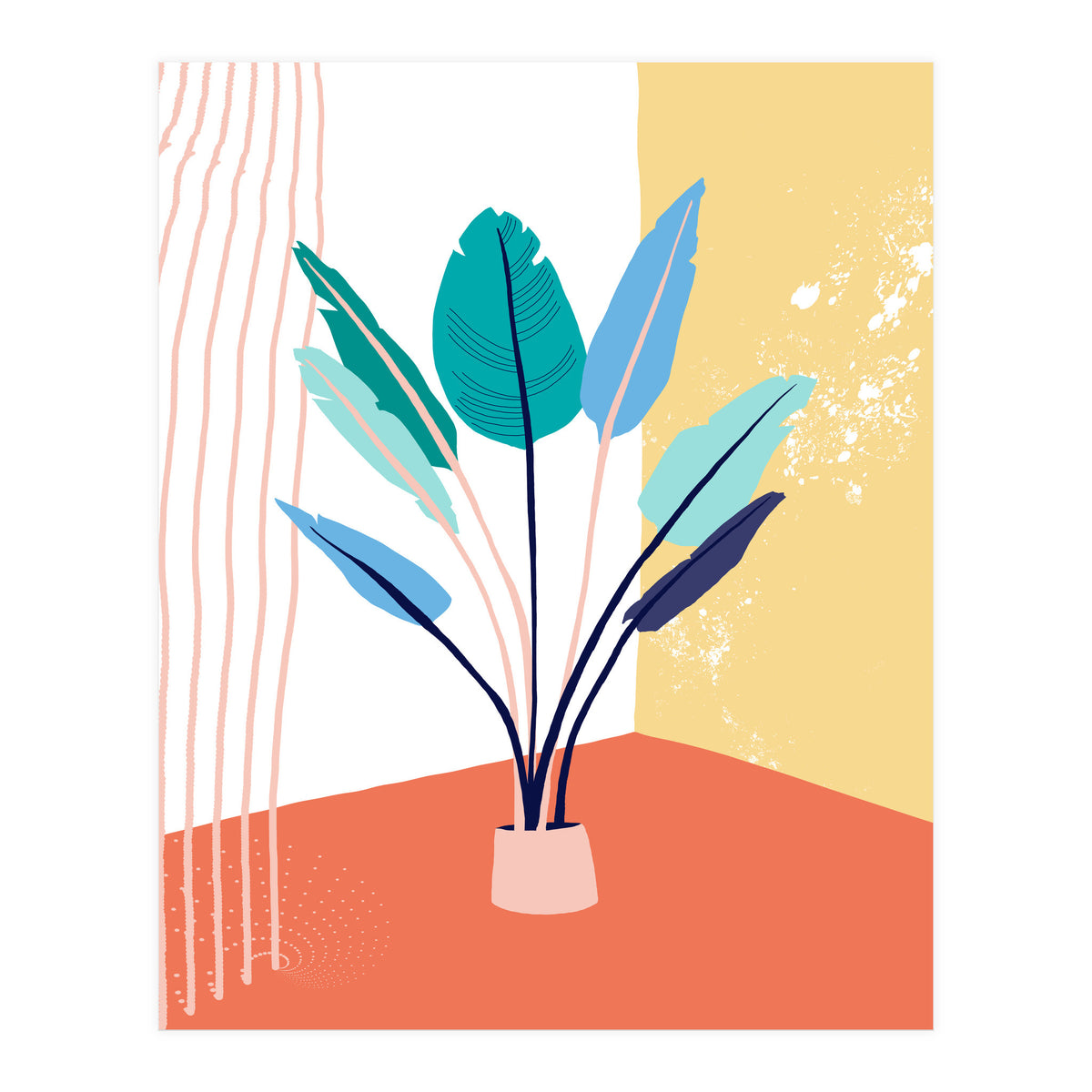 Corner plants (Print Only)