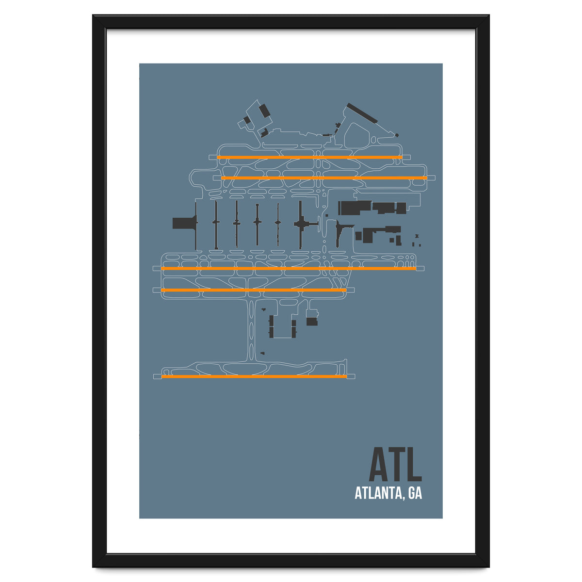Atlanta Airport Layout