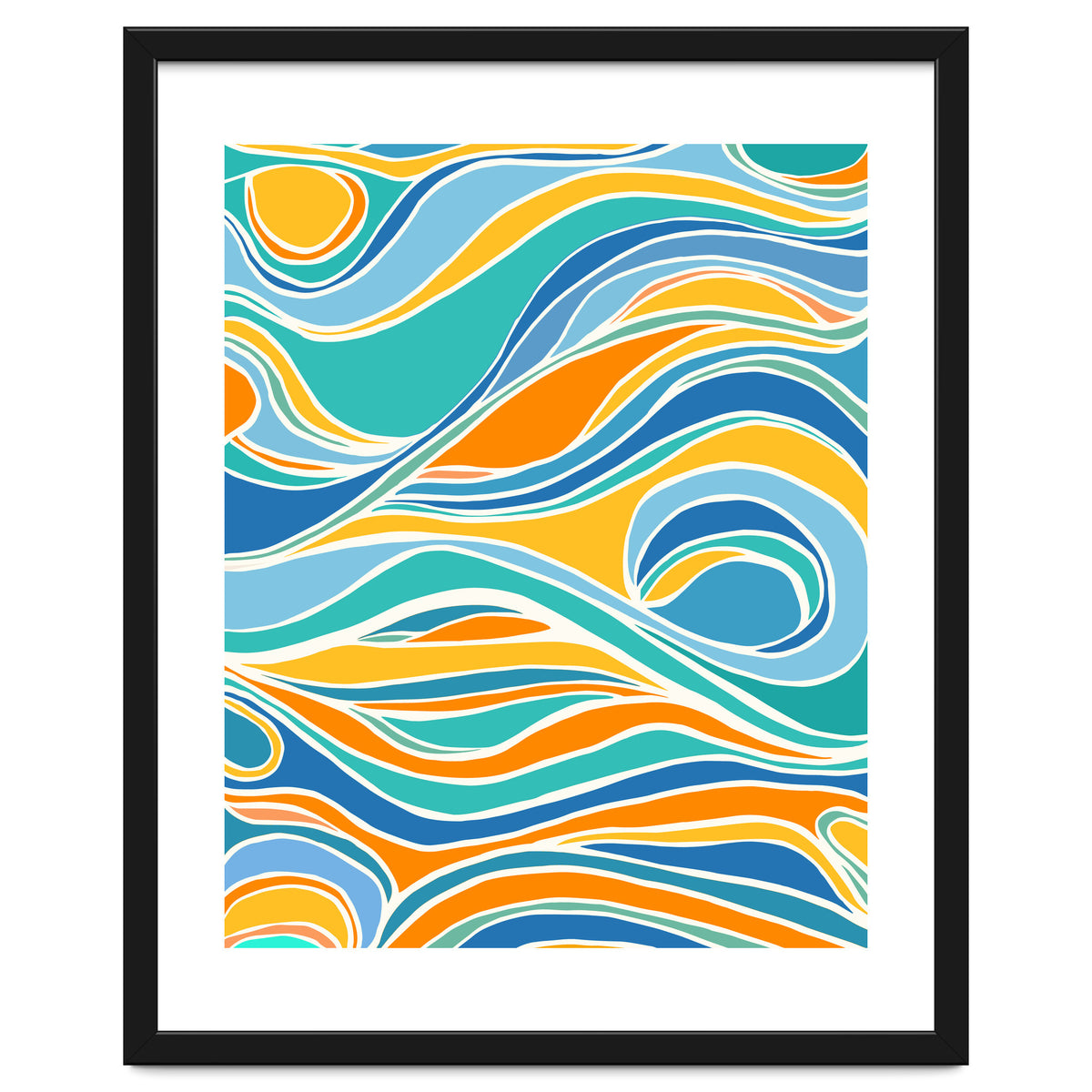 Summer Beach Abstract