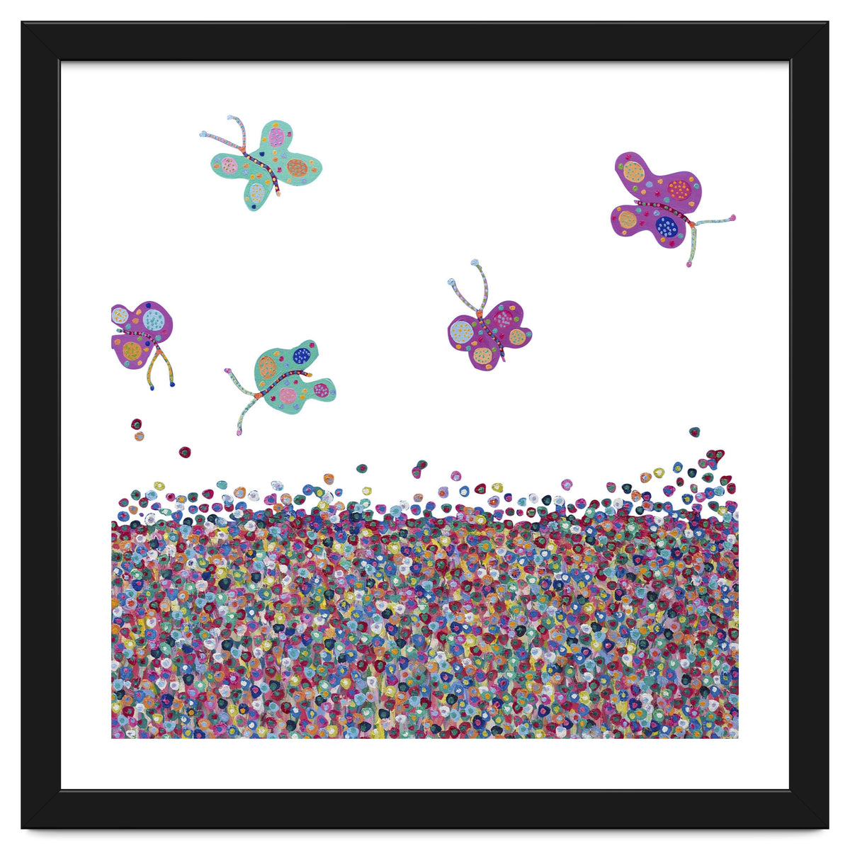 Butterflies Are Free (white)