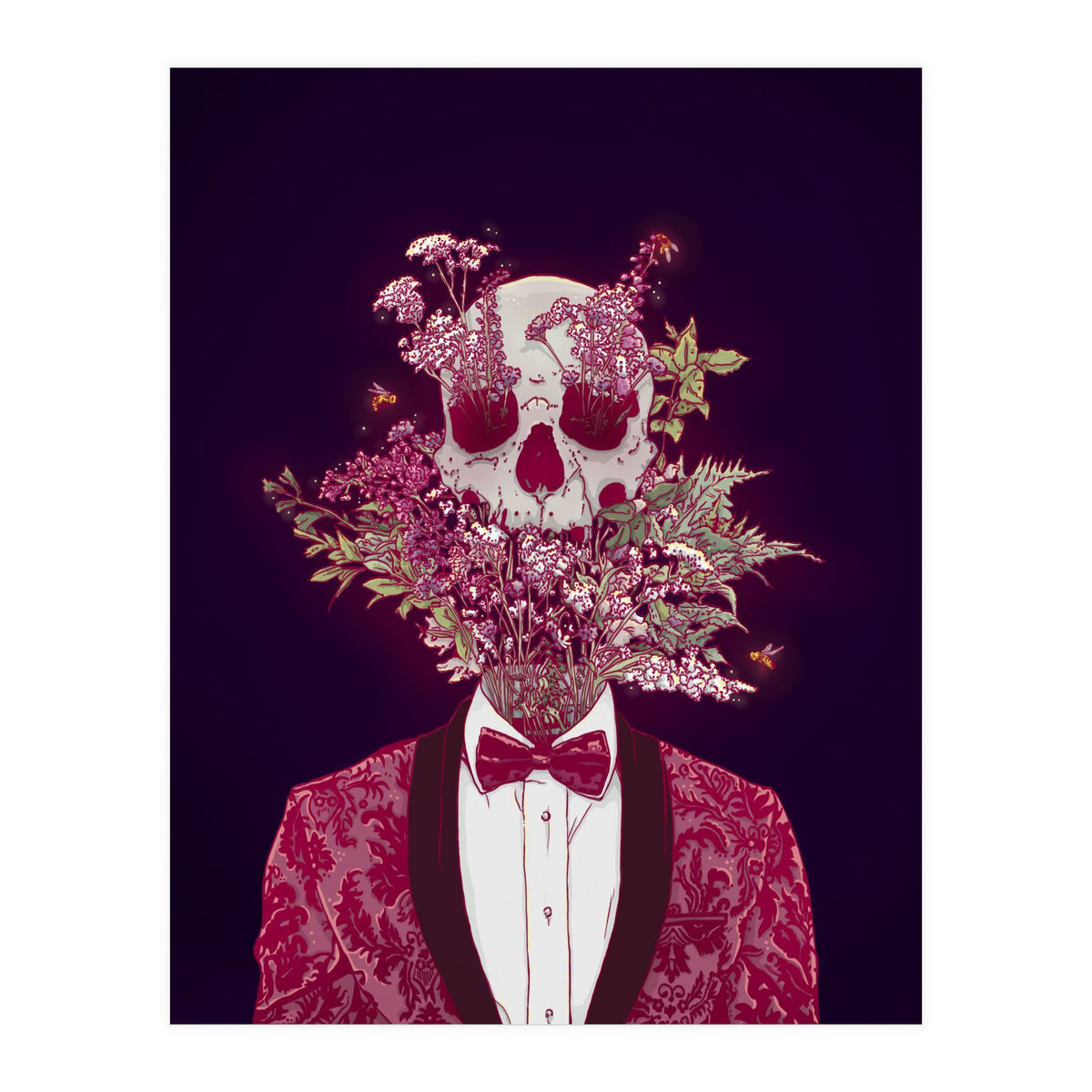Skull Blossom (Print Only)