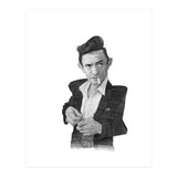 Johnny Cash Portrait (Print Only) thumbnail