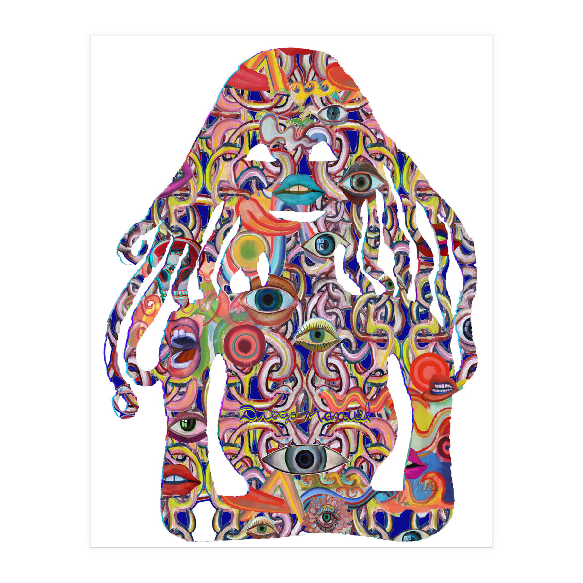 Mujer Digital 4 6  (Print Only)