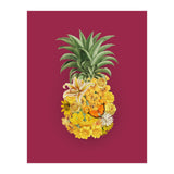Pineapple Floral Pink (Print Only) thumbnail
