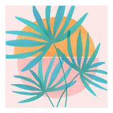Retro Sunset Palms (Print Only) thumbnail