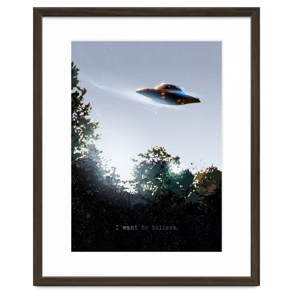 I Want To Believe Displate