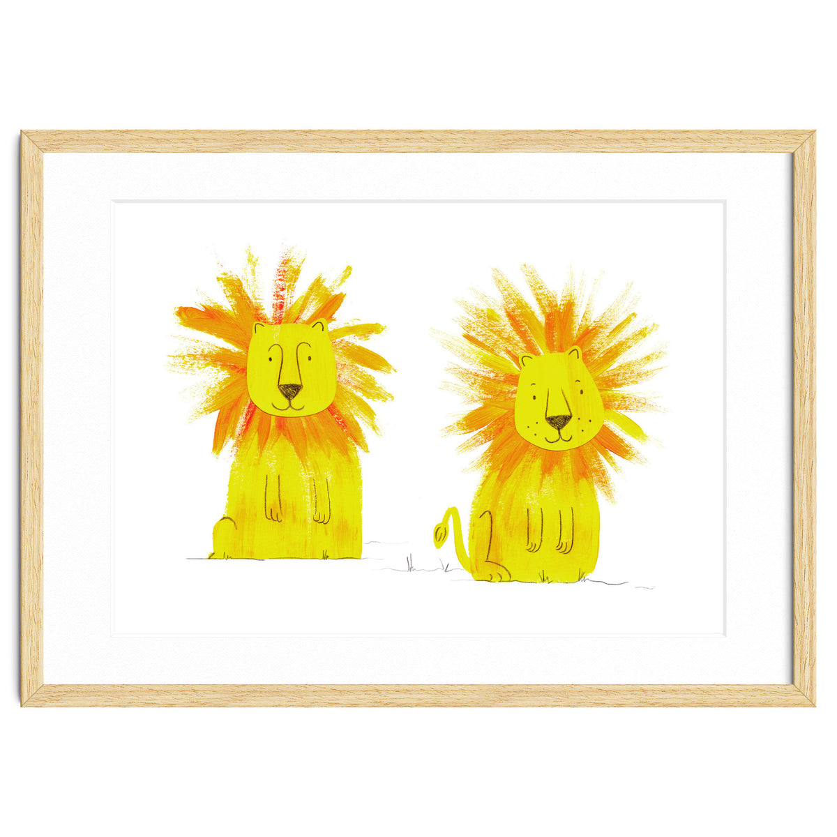 Two Lions