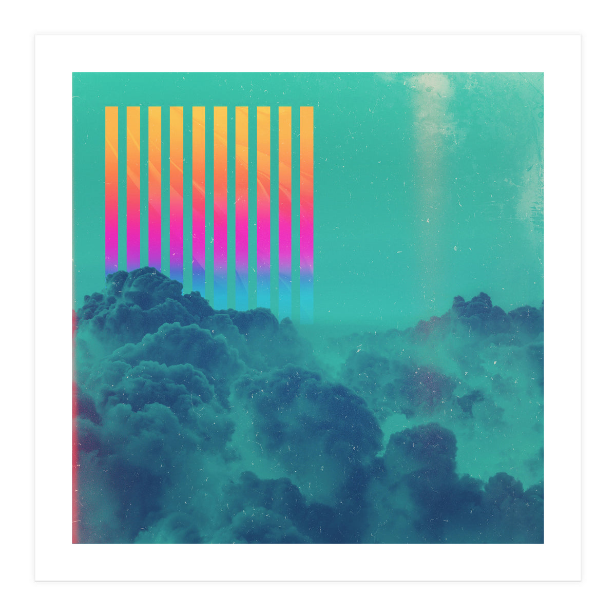 Striped Sky  (Print Only)