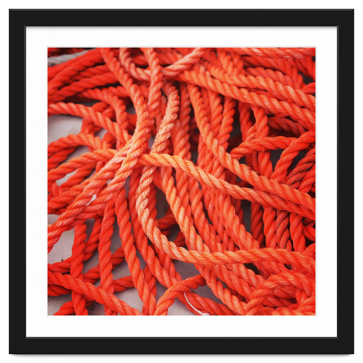 Orange ropes