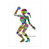 Dance Girl 3  (Print Only) thumbnail