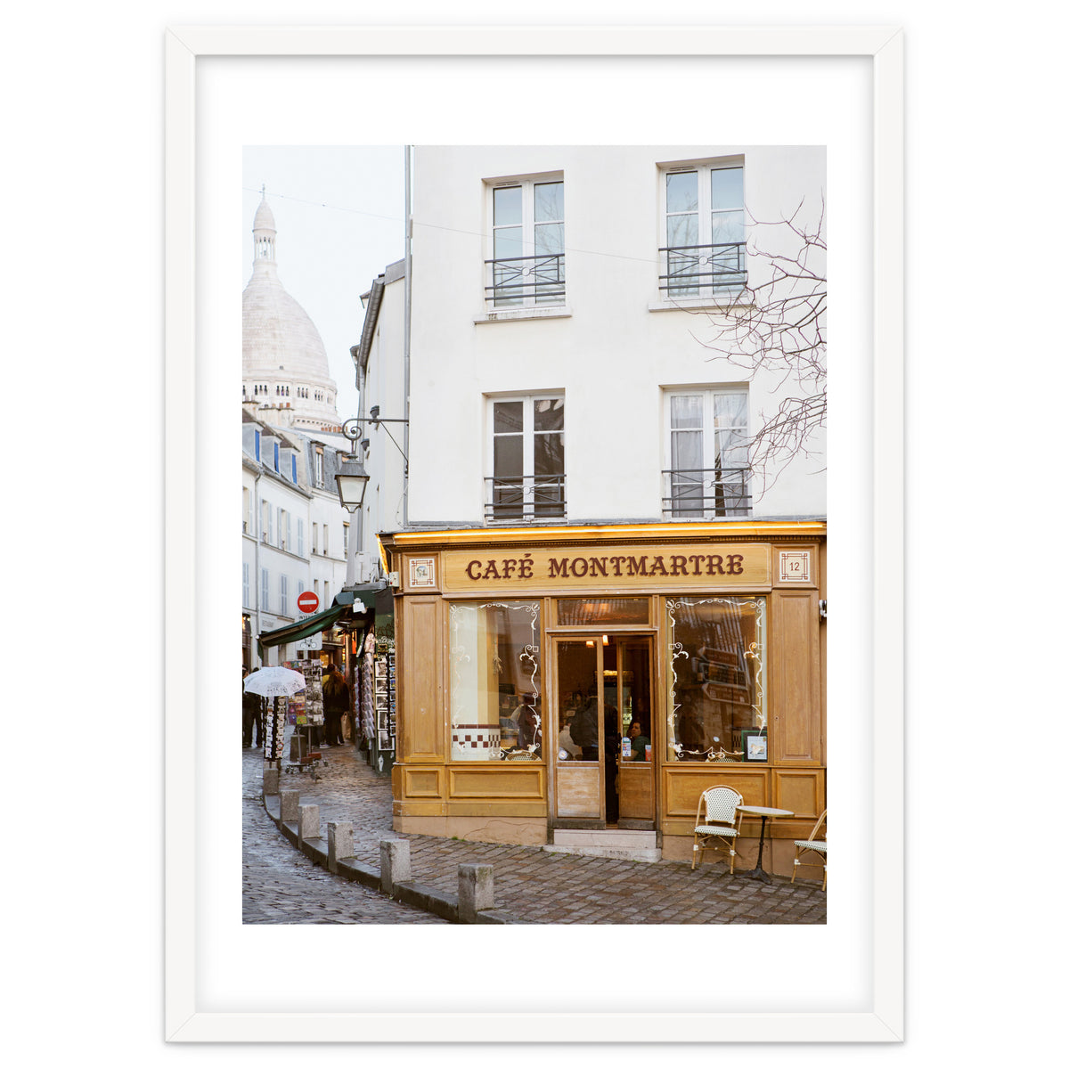 Cafe Montmartre in Paris