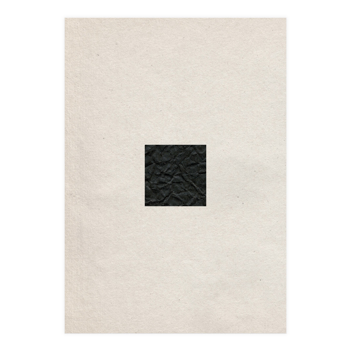 Minimal black square (Print Only)