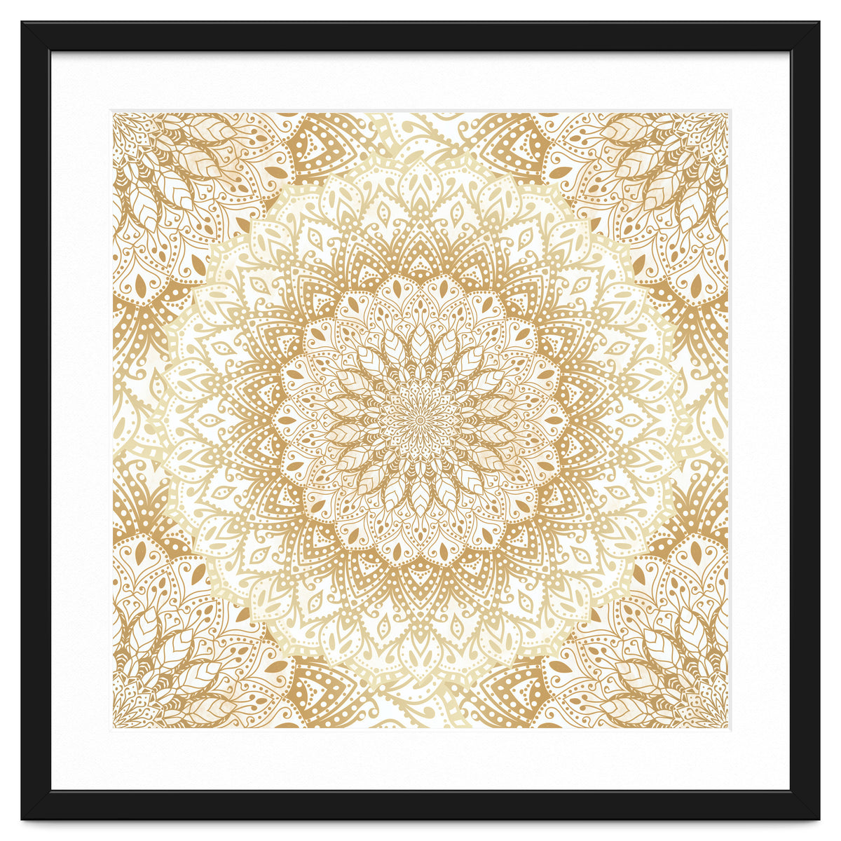Mandalas For May Gold