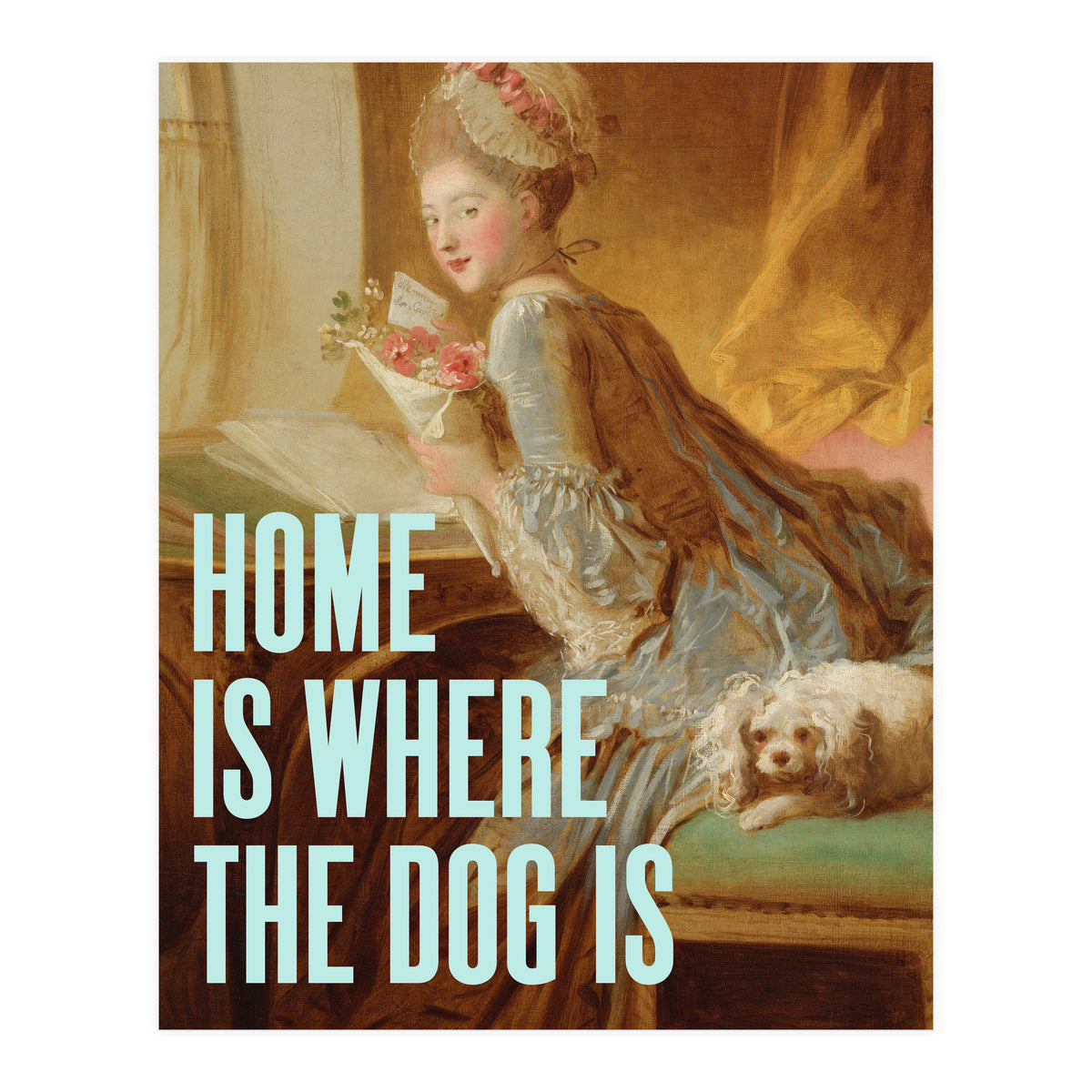 Home Is Where The Dog Is (Print Only)
