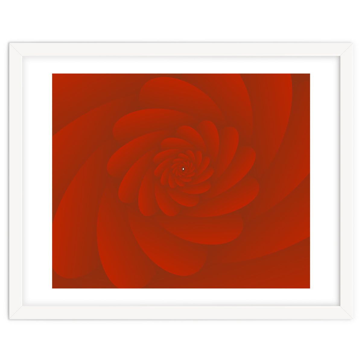 3 D Image Abstract Rose Flower ART